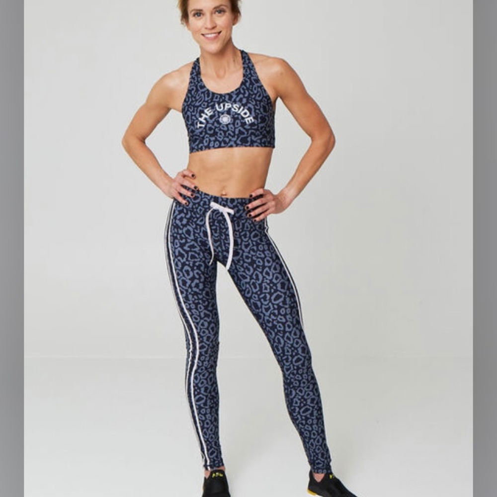 SoulCycle X The Upside Leggings Leopard